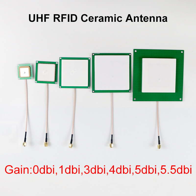 0dbi,1dbi,3dbi,4dbi,5dbi,5.5dbi UHF RFID Ceramic Antenna