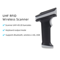 W11 USB,2.4G,Bluetooth Handheld Reader