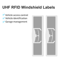 UHF RFID Windshield Sticker Label for Car identification Management