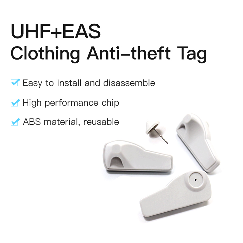 UHF+EAS Clothing Anti-theft Tag