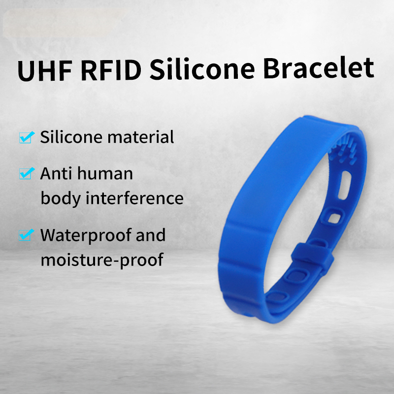 UHF RFID Silicone Wristband Tag