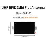 UHF RFID 185*105mm 3dbi flat antenna
