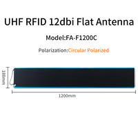 UHF RFID 1200*188mm 12dbi flat antenna