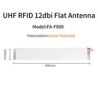 UHF RFID 900*100mm 12dbi flat antenna