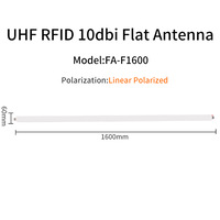 UHF RFID 1600*60mm 10dbi flat antenna