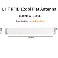 UHF RFID 1200*100mm 12dbi flat antenna