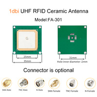 1dbi 35*35mm UHF RFID Ceramic Antenna