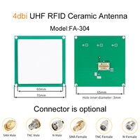 4dbi 70*70mm UHF RFID Ceramic Antenna