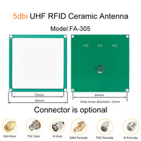 5dbi 90*90mm UHF RFID Ceramic Antenna