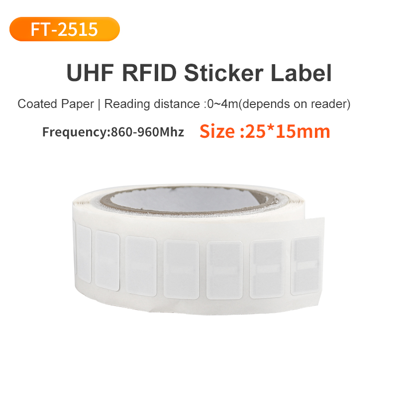 25*15mm UHF RFID Sticker Label