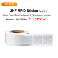 50*50mm UHF RFID Sticker Label