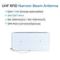 UHF RFID 11dBi Narrow Beam Antenna 400*200*14mm